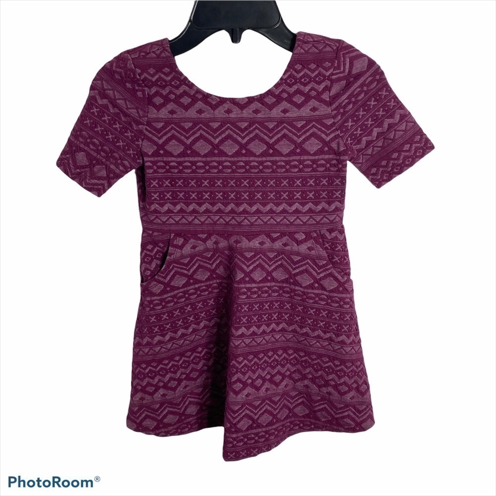 Gymboree Stretch Dress Sz 5 Purple Girls Toddler